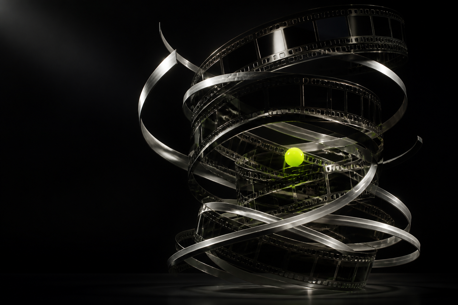 Abstract kinetic motion composition